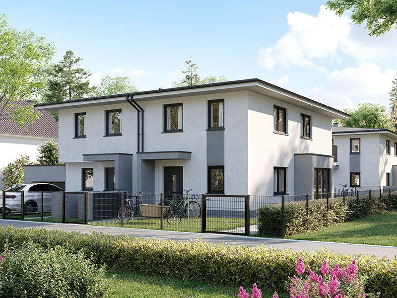 Doppelhaushälften, Amselnest, Brunnthal