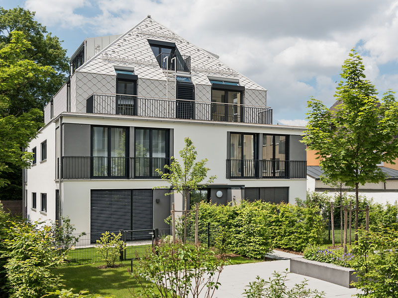 Ansicht einer verkauften Immobilie von Heim und Leben Immobilienvermittlung in München