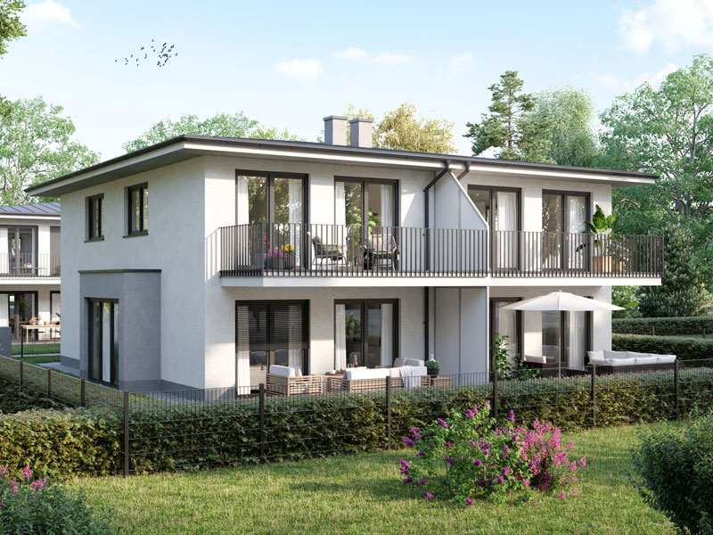 Ansicht einer verkauften Immobilie von Heim und Leben, Immobilienvermittlung, München